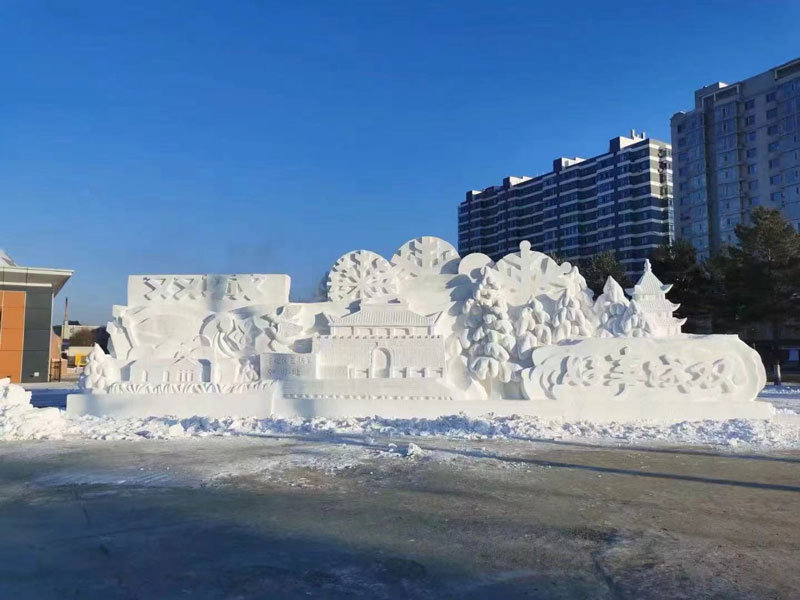哈尔滨雪雕制作