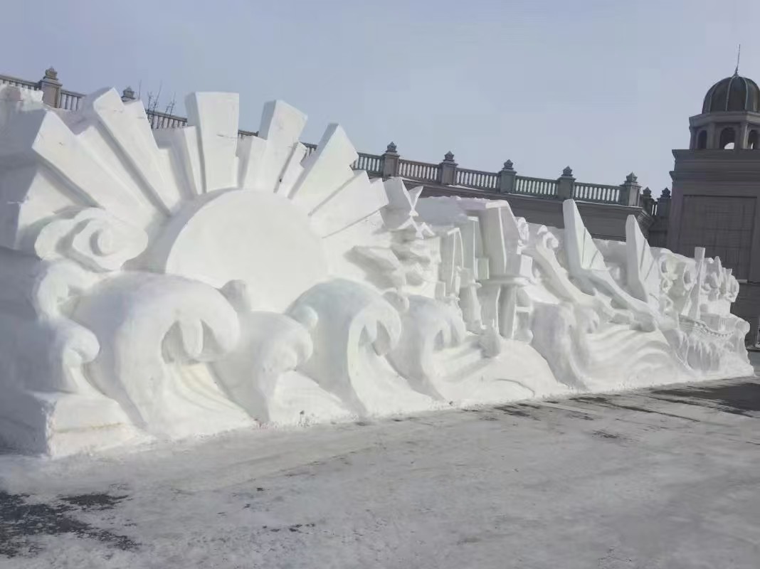 哈尔滨雪雕制作