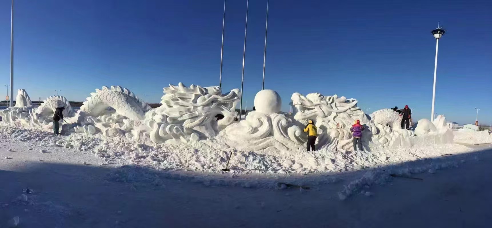 黑龙江雪雕制作